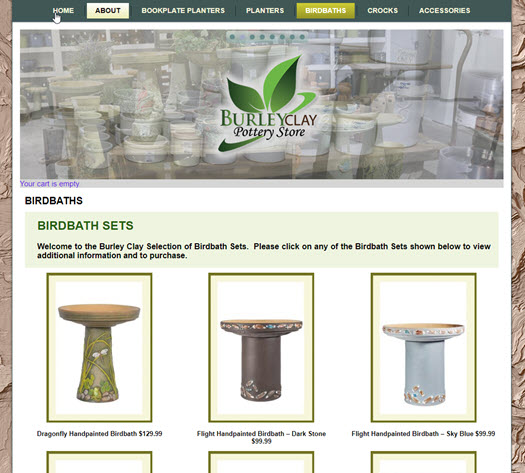 BCS2 New Site - Burley Clay Store
200 Items -eCommerce